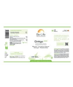 Ginkgo 3000, 180 gélules